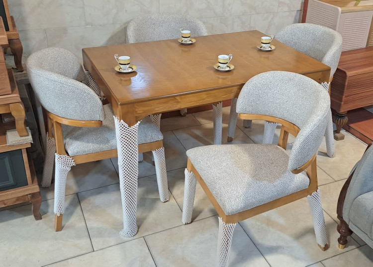 ست میز ناهار خوری 4 نفره مدل ژینا