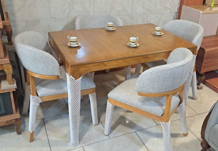 ست میز ناهار خوری 4 نفره مدل ژینا